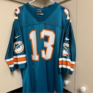 vintage 1990s Miami Dolphins Dan Marino jersey size XL NFL Nike Team Sports vtg